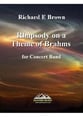 Rhapsody on a Theme of Brahms Concert Band sheet music cover